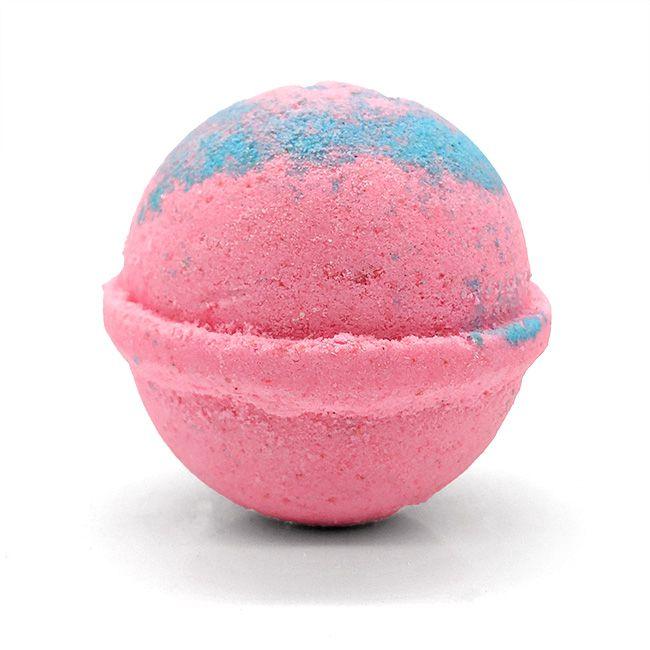 Cotton Candy Goat Milk Bath Bomb You try and you fight it as best you can. But you always wind up with a stick of your favorite confection treat. Cotton candy, always wins. Our Cotton Candy bath bombs will make you feel like you have a wand of the confectionery treat right in front of you. Besides the skin loving ingredients, you'll never have to worry about someone wanting to guess your weight.