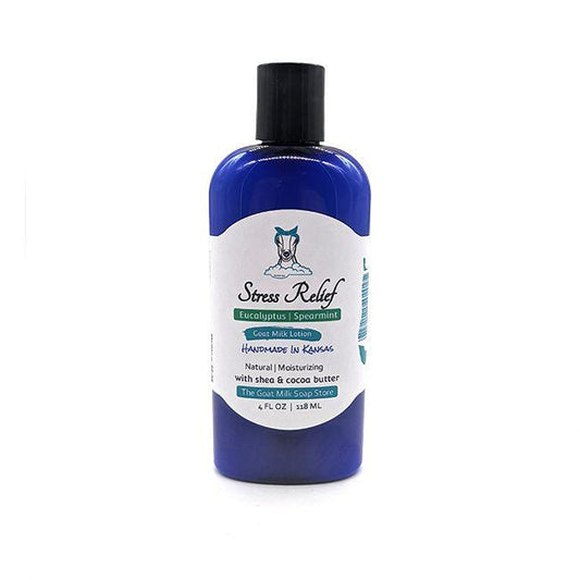 Stress Relief Goat Milk Lotion - The Goat Milk Soap Store